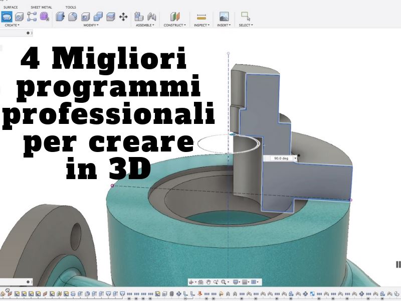 4 Migliori Programmi Professionali per Creare in 3D
