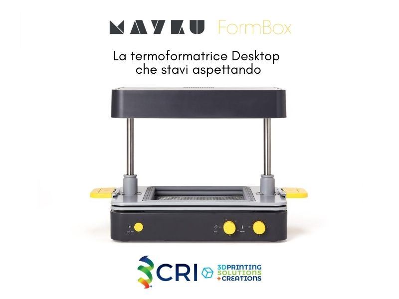 Mayku FormBox la termoformatrice Desktop che stavi aspettando