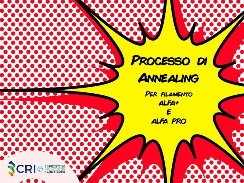 Come rendere i tuoi oggetti stampati in ALFA+ o ALFAPRO di Filoalfa più resistenti in 5 passaggi - Processo di annealing