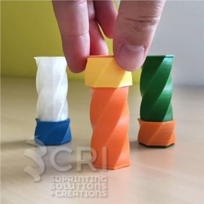 Fidget Twister in stampa 3d