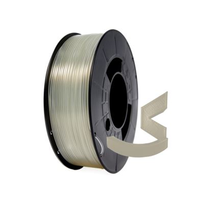 PETG 1.75mm Trasparente / Transparent / Trasparente / 1kg / Winkle stampa 3d