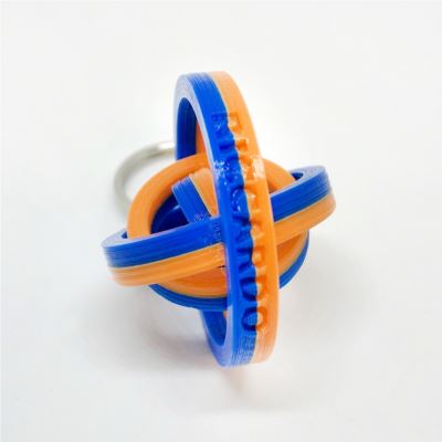 Portachiavi GyroTondo in stampa 3d