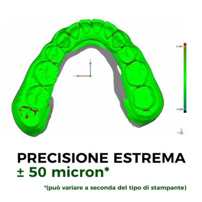 Resina zOrtho UNIZ in stampa 3d