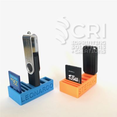 Porta USB e SD Flash Card in stampa 3d
