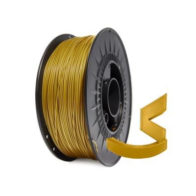 PLA-HD 1.75 mm - Oro / Gold  - 1KG - WINKLE stampa 3d