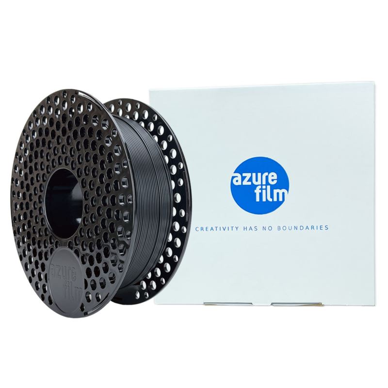 PLA Nero- 1kg - 1,75 mm - AzureFilm  in stampa 3d