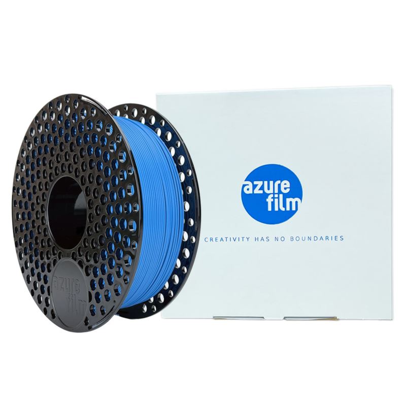 PLA Blu- 1kg - 1,75 mm - AzureFilm  in stampa 3d