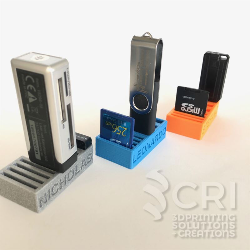 Porta USB e SD Flash Card in stampa 3d