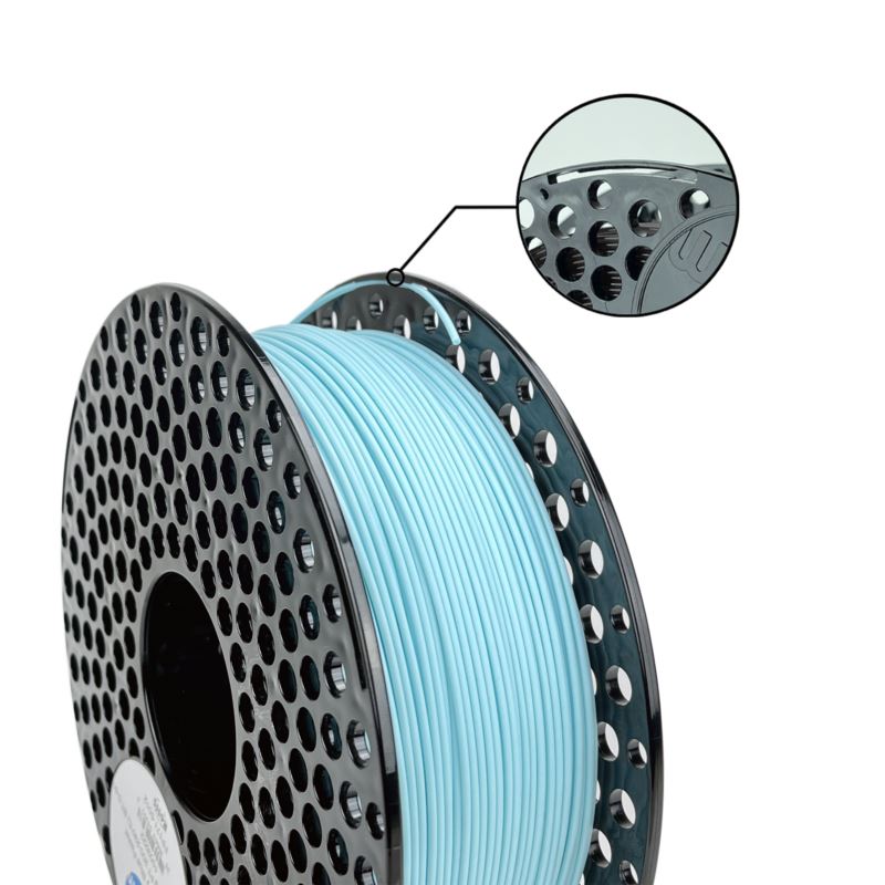 PLA Pastel baby blue - 1kg - 1,75 mm - AzureFilm  in stampa 3d